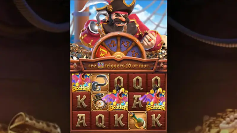 รีวิวเกมสล็อตโลกแห่งโจรสลัด captain's bounty พร้อมแนะนำวิธีการเล่นให้ได้เงิน